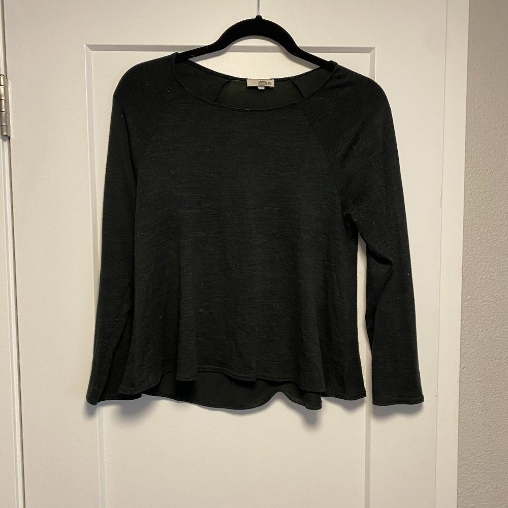 Wilfred Free Black Long Sleeve Shirt